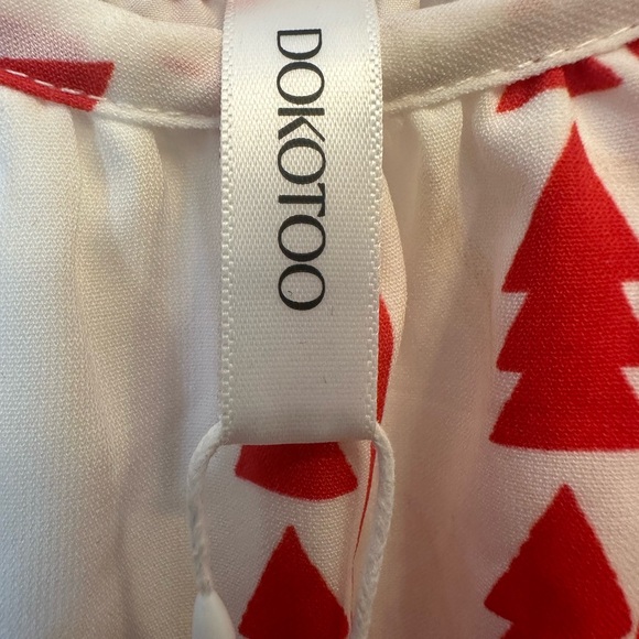 Dokotoo: Spaghetti Strap, Scoop Neck, Smocked Ruffle, Flowy Boho Maxi Dress - Picture 9 of 10